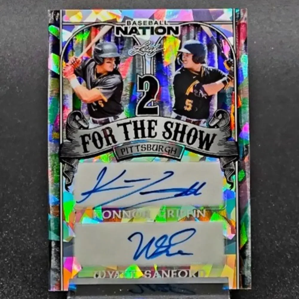 2025 1/10 Konnor Griffin & Wyatt Sanford 2 For the Show Duo Autos Top Prospects